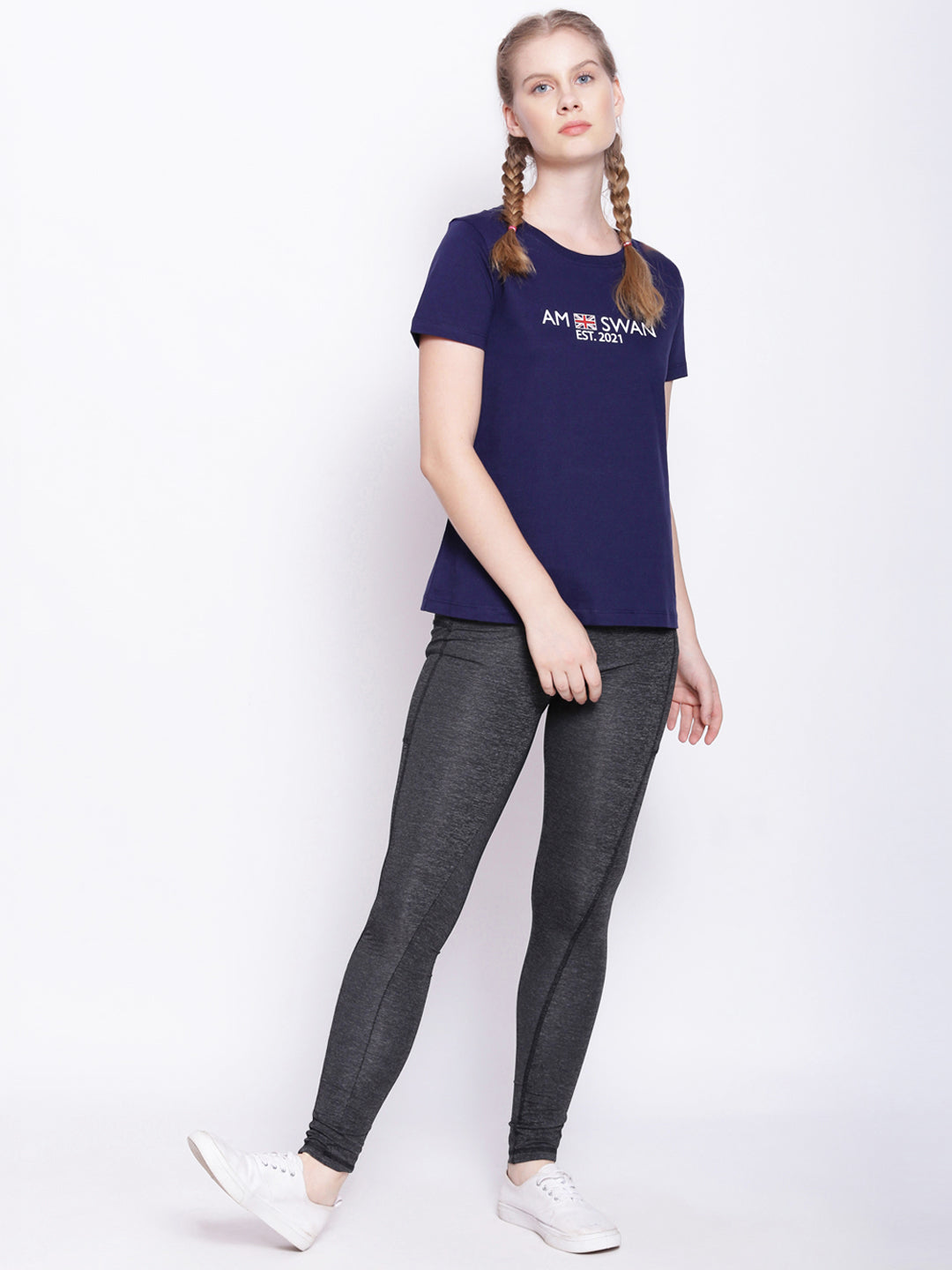 Women'S Premium Cotton Printed Half Sleeve T-Shirts