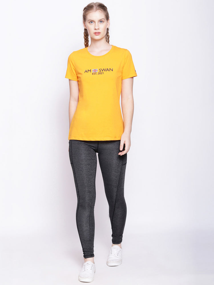 Women'S Premium Cotton Printed Half Sleeve T-Shirts