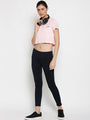 Women'S Premium Cotton Printed Half Sleeve Crop T-Shirts