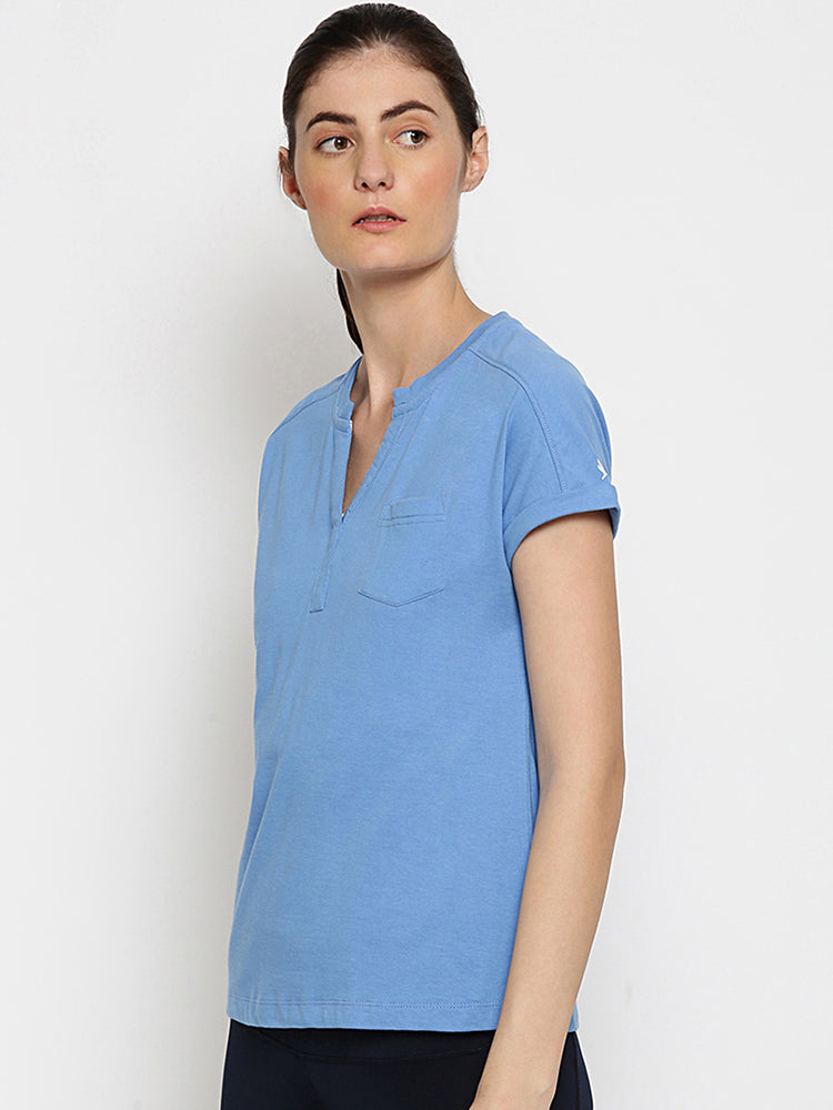 Womens Premium Cotton Half Sleeve Tops