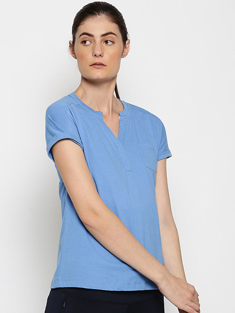 Womens Premium Cotton Half Sleeve Tops