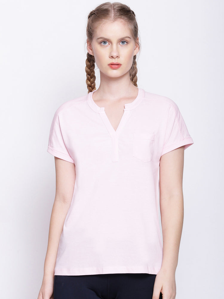 Womens Premium Cotton Half Sleeve Tops