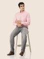 Amswan Premium Men'S Grey Dirty Wash Classic Fit Jeans