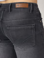 Premium Men'S Charcoal Relaxed-Fit Jeans