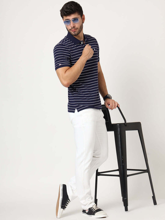 Premium Men'S White Relaxed Fit Jeans