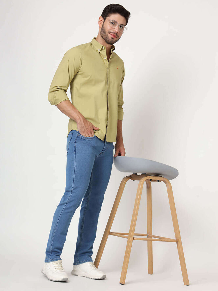 Premium Men'S Jeans With Cotton Lycra Shirts