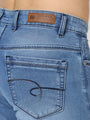 Premium Men'S Blue Mid Wash Relaxed Fit Jeans