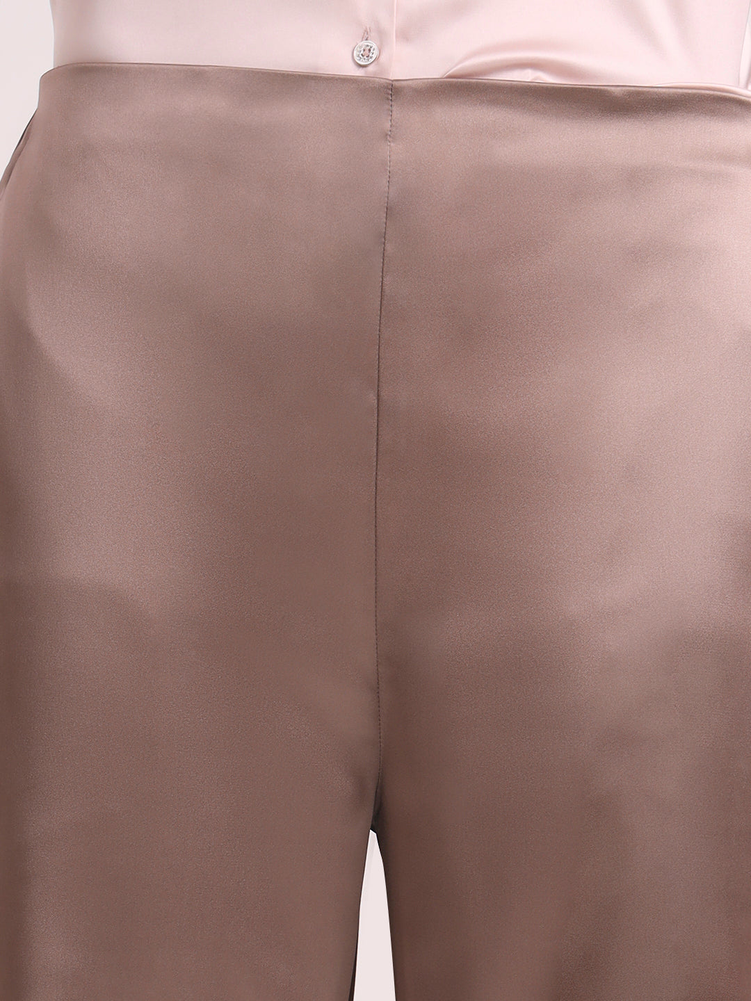 Women's European Satin Loose Fit Trouser