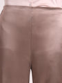 Women's European Satin Loose Fit Trouser