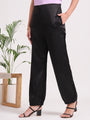 Women's European Satin Loose Fit Trouser