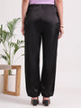 Women's European Satin Loose Fit Trouser