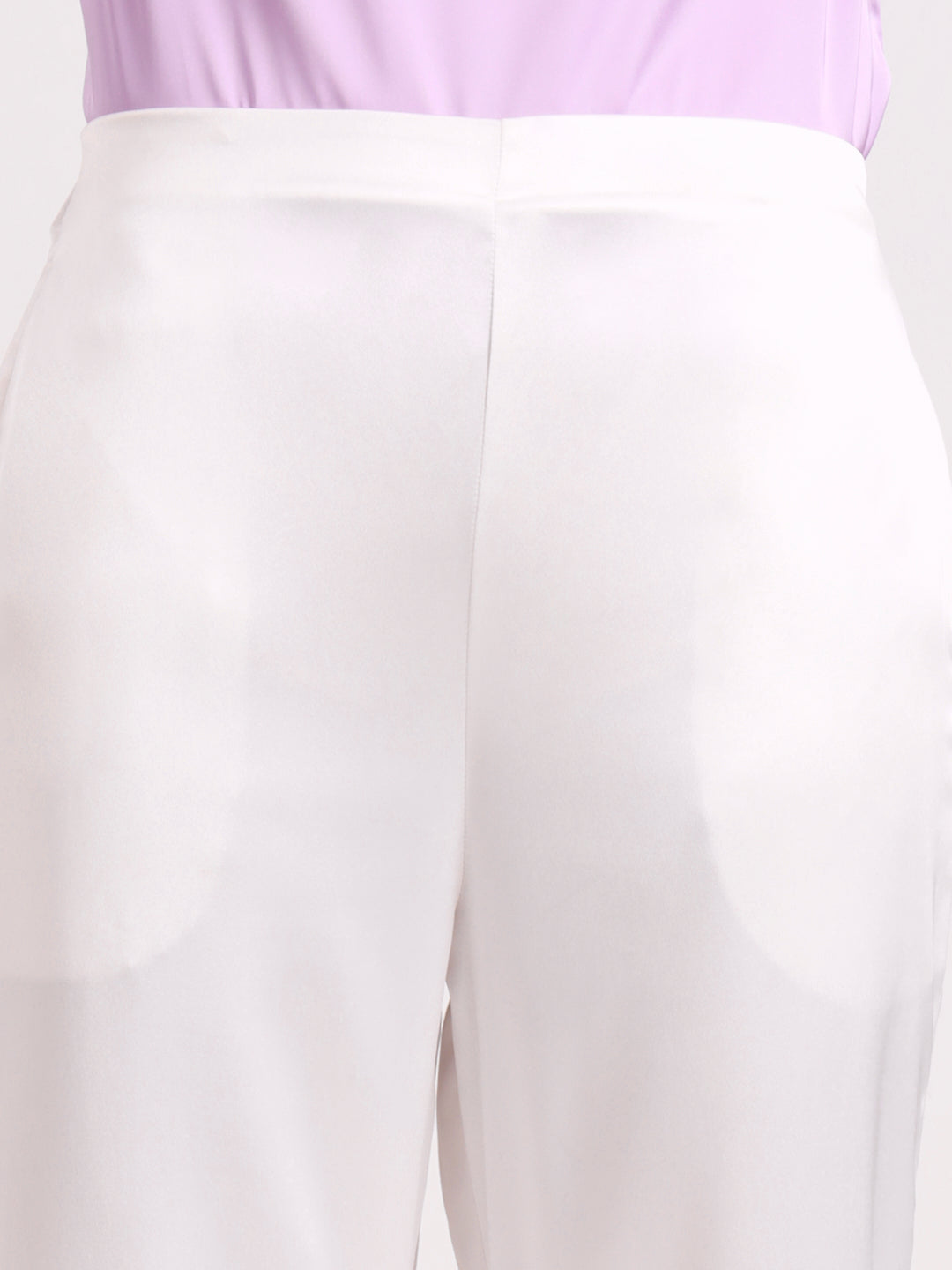 Women's European Satin Loose Fit Trouser