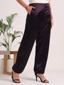 Women's European Satin Loose Fit Trouser