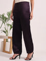 Women's European Satin Loose Fit Trouser