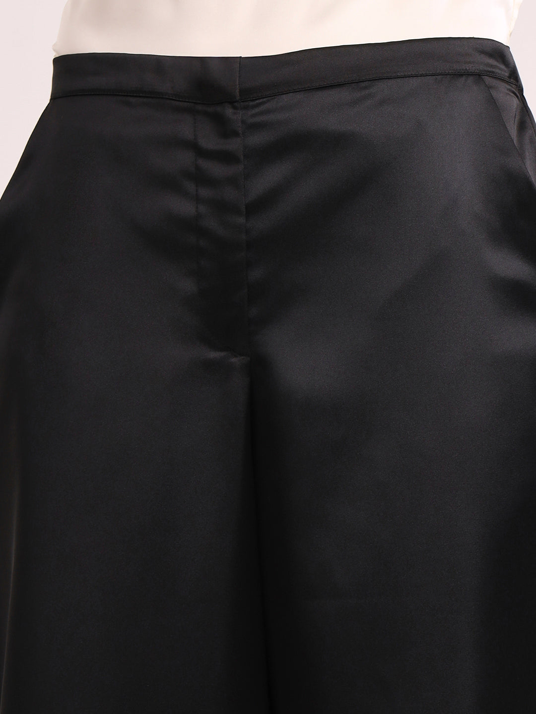Women's European Satin Loose Fit Trouser