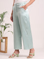 Women's European Satin Loose Fit Trouser