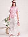 Women's European Satin Loose Fit Trouser