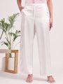 Women's European Satin Loose Fit Trouser