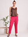 Women's European Satin V-Neck Sleeveless Top