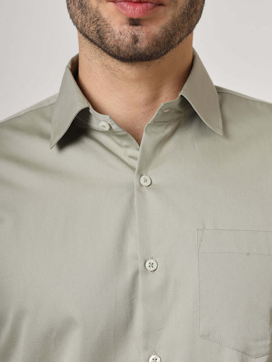 Premium Cotton Satin Shirt