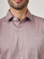 Premium Cotton Foxglove Pink Shirt