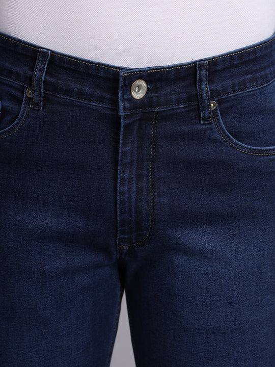 Amswan Premium Dark Navy Denim Jeans For Men