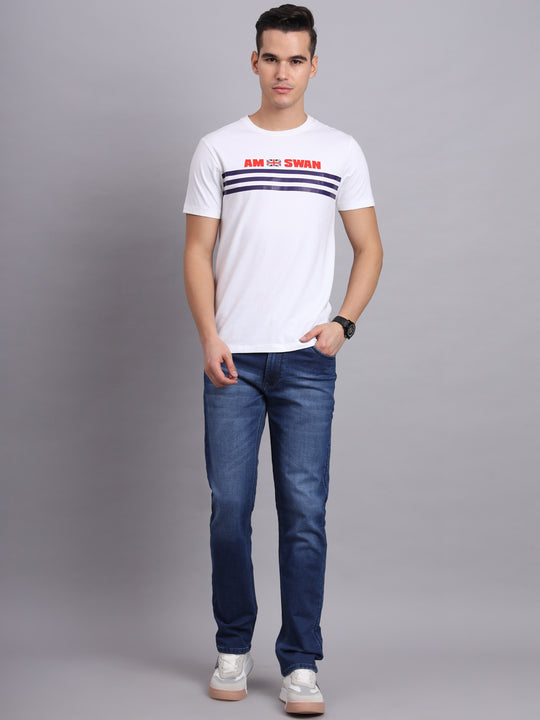 Amswan Premium Basic Blue Men'S Denim