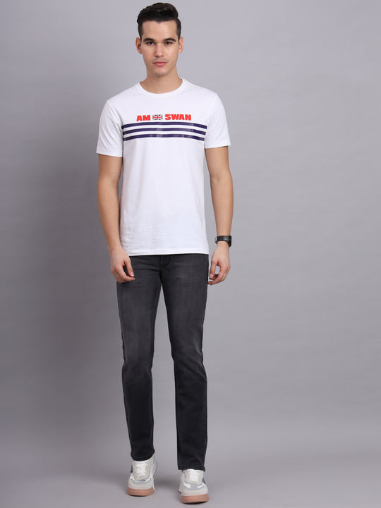 Amswan Premium Charcoal Men'S Denim