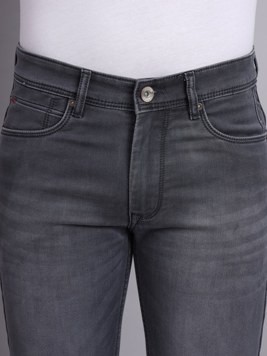 Charcoal Wash Denim Jeans For Men