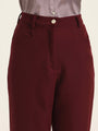 Women'S Luxury Banana Crepe Mahogany C Pant
