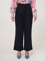Women'S Luxury Banana Crepe Navy K Pant