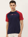 Mens Premium Cotton Printed Reglan Half Sleeve T-Shirts