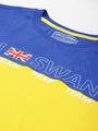 Mens Premium Cotton Colourblock Printed Half Sleeve Crew Neck T-Shirts