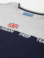 Mens Premium Cotton Colourblock Printed Half Sleeve Crew Neck T-Shirts