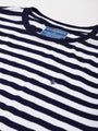 Mens Premium Cotton Striped Half Sleeve Crew Neck T-Shirts