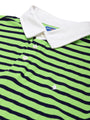 Premium Green Striped Polo Tees