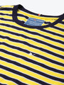 Mens Premium Cotton Striped Half Sleeve Crew Neck T-Shirts