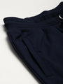 Mens Cotton Rich Lycra With Contrast Panel Printed Track Pants