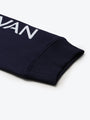 Mens Cotton Rich Lycra With Contrast Panel Printed Track Pants