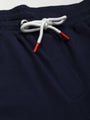 Mens Cotton Rich Lycra With Printed Tape Track Pants