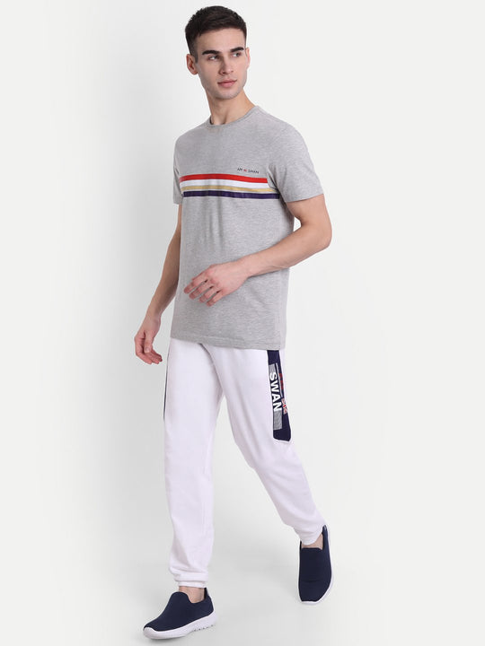 Mens Cotton Rich Graphic Half Sleeve Crew Neck T-Shirts