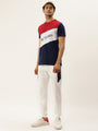 Mens Premium Cotton Lycra Printed Half Sleeve Crew Neck T-Shirts