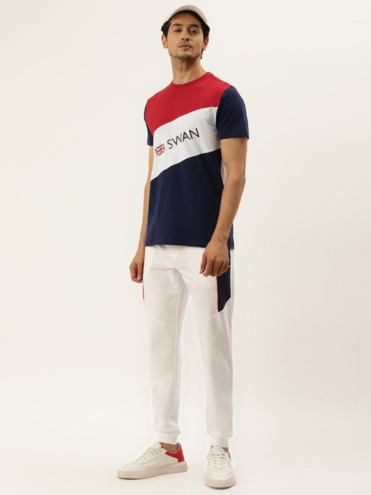 Mens Premium Cotton Lycra Printed Half Sleeve Crew Neck T-Shirts
