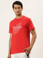 Mens Premium Cotton Lycra Printed Half Sleeve Crew Neck T-Shirts