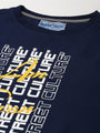 Mens Premium Cotton Lycra Printed Half Sleeve Crew Neck T-Shirts