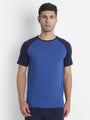 Mens Premium Cotton Reglan Half Sleeve Crew Neck T-Shirts