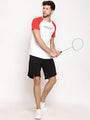 Mens Premium Cotton Printed Colourblock Half Sleeve T-Shirts