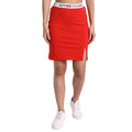 Womens Premium Solid Cotton Smart Fit Pencil Skirts